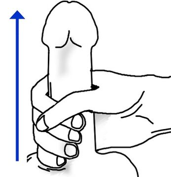 Masturbation technique to increase member